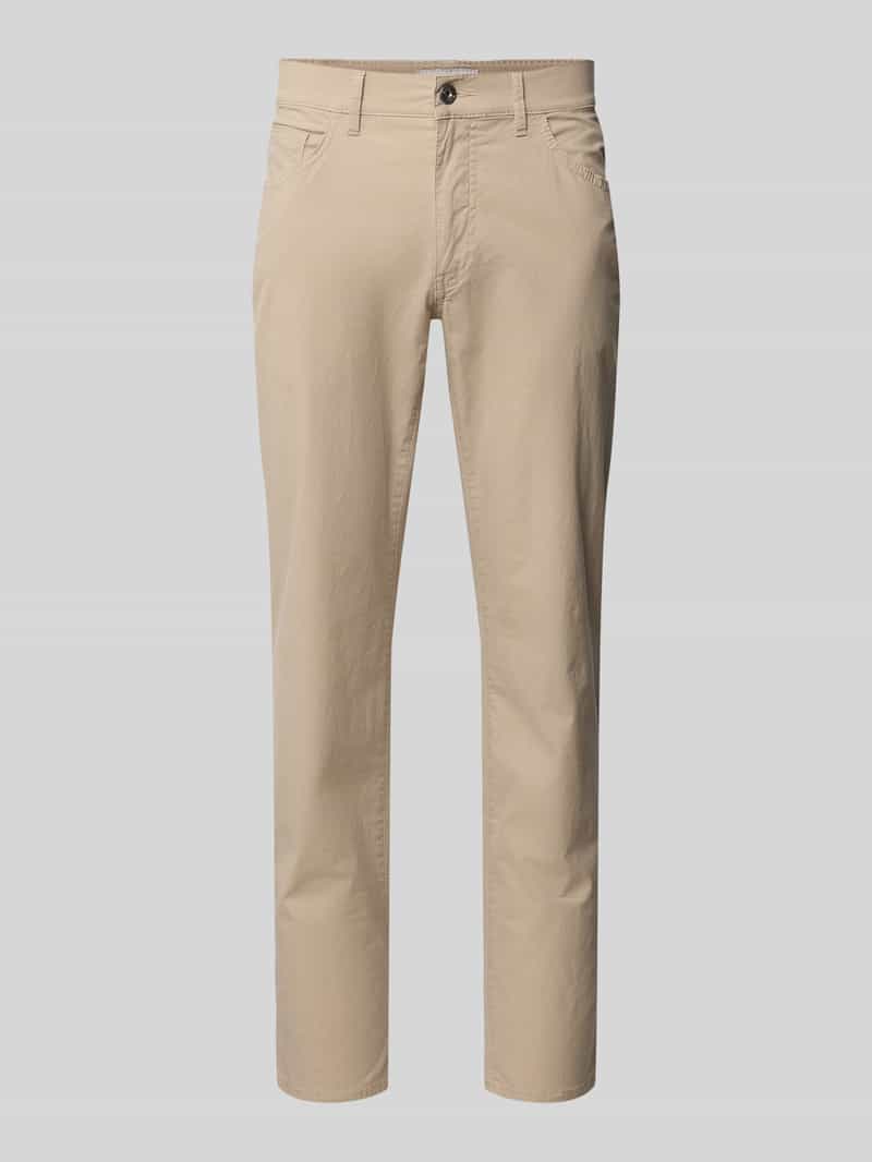 regular fit broek met 5-pocketmodel van katoenmix model 'Cadiz'