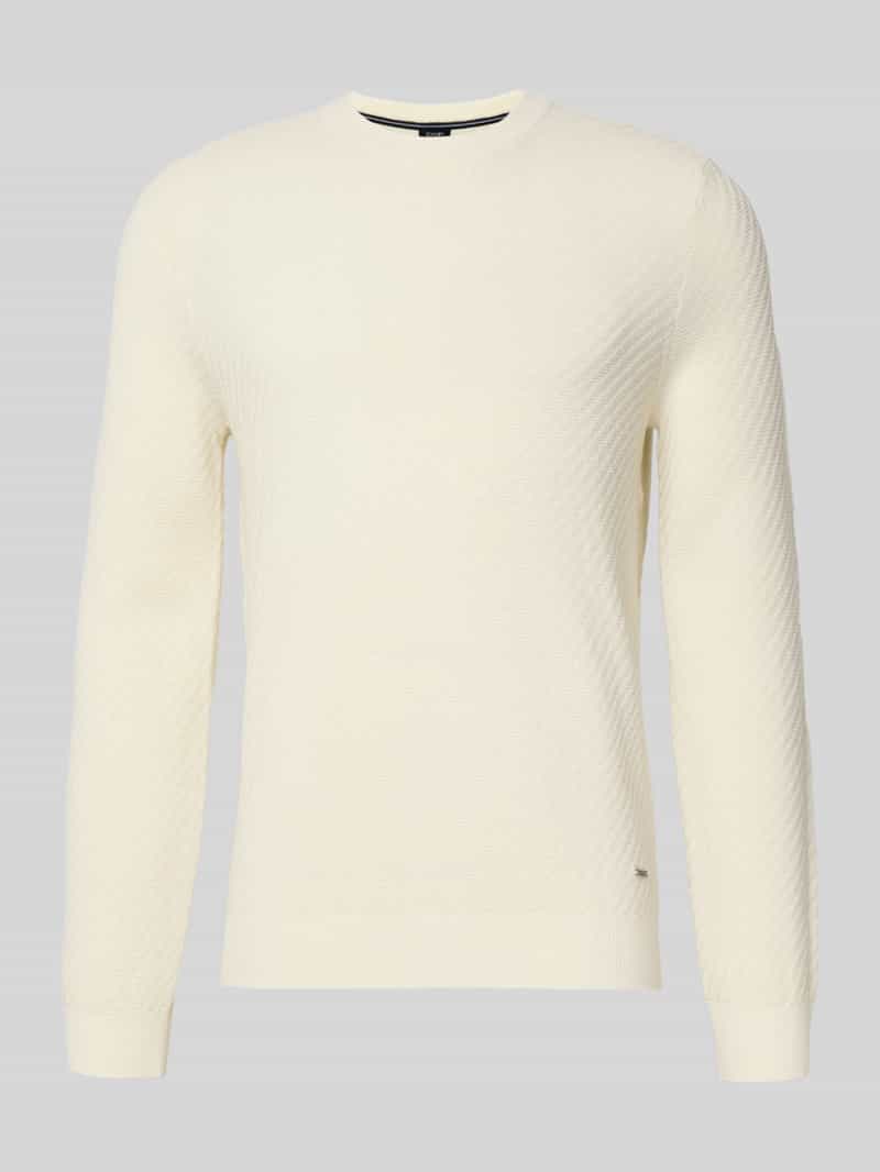 JOOP! Collection Gebreide pullover van wolmix model 'Dariono'