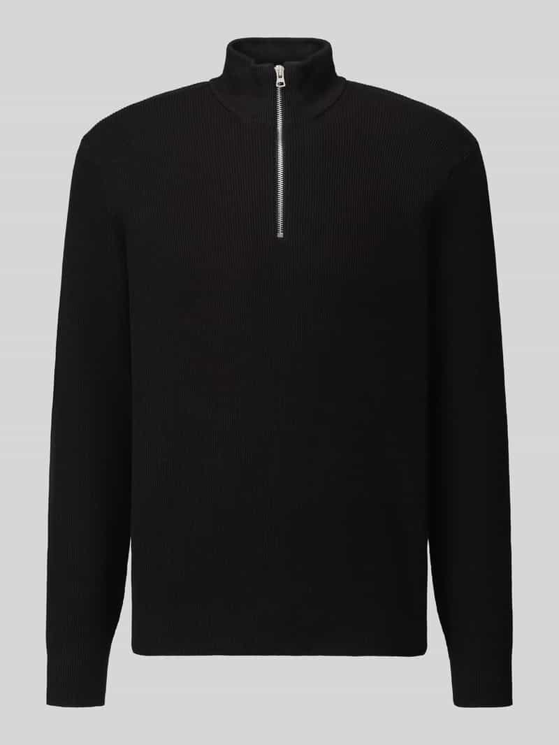 ONLY & SONS ONSPHIL REG 12 STRUC HALF ZIP KNIT NOOS Heren Trui - Maat M