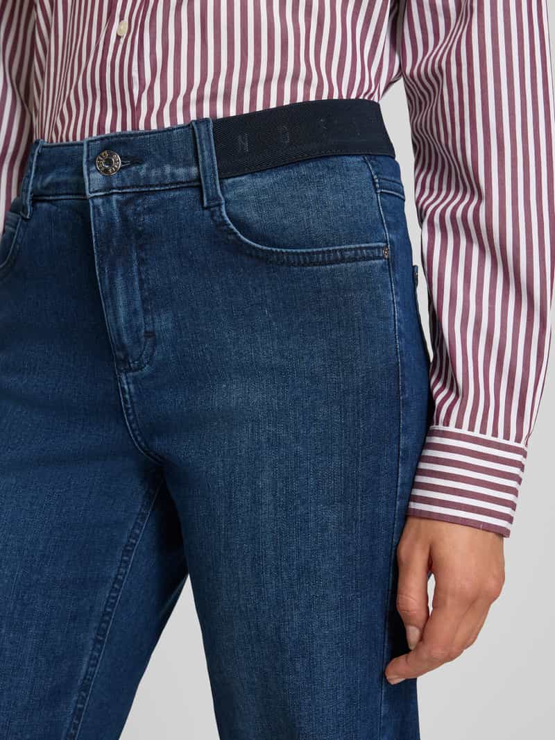Angels Wide leg jeans met elastische band model ''LARA SPORTY'