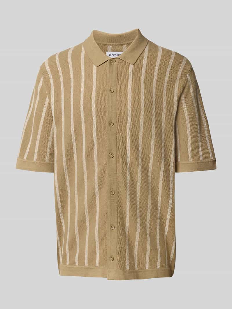 jack & jones Vrijetijdsoverhemd met knoopsluiting model 'EMIL'