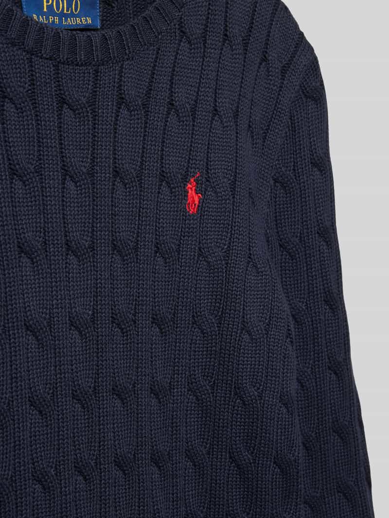 Polo Ralph Lauren Teens Gebreide pullover met labelstitching