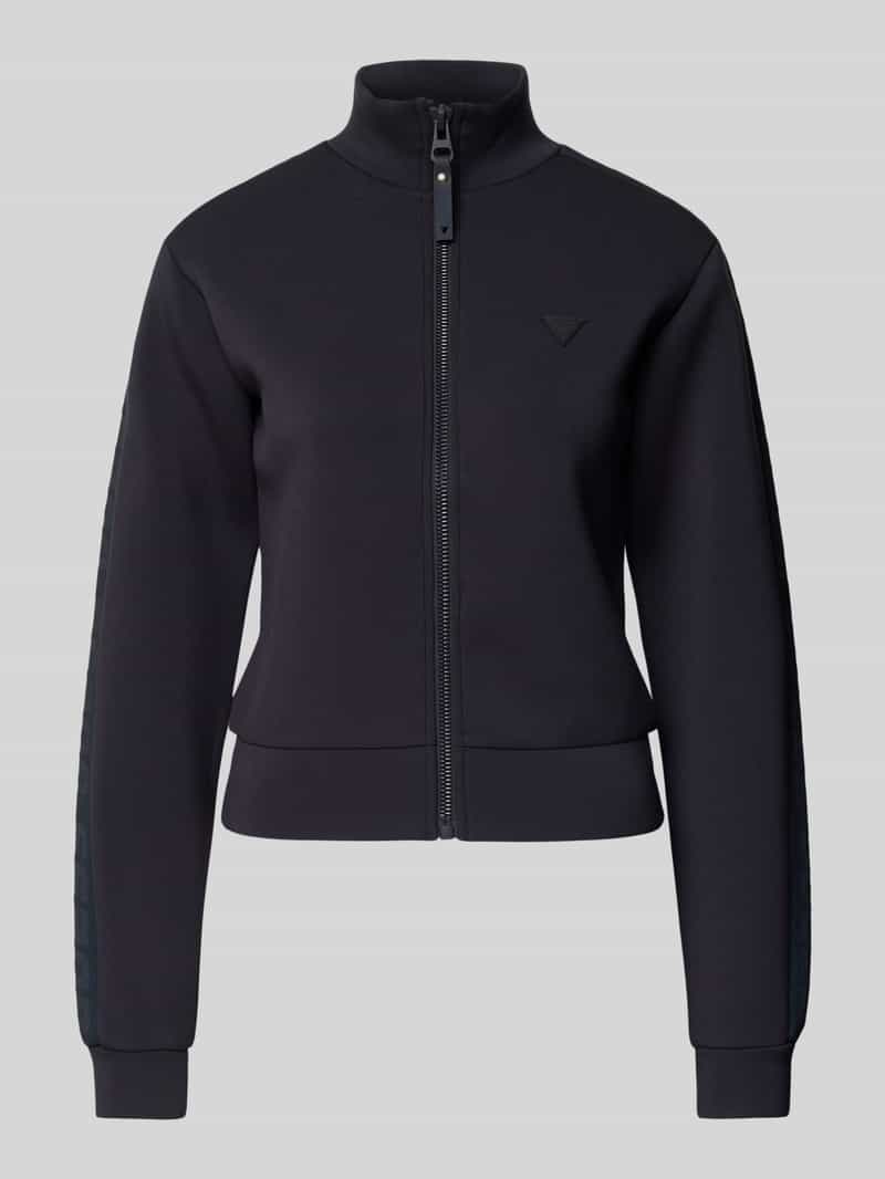 Guess Activewear Regular fit sweatjack van viscosemix