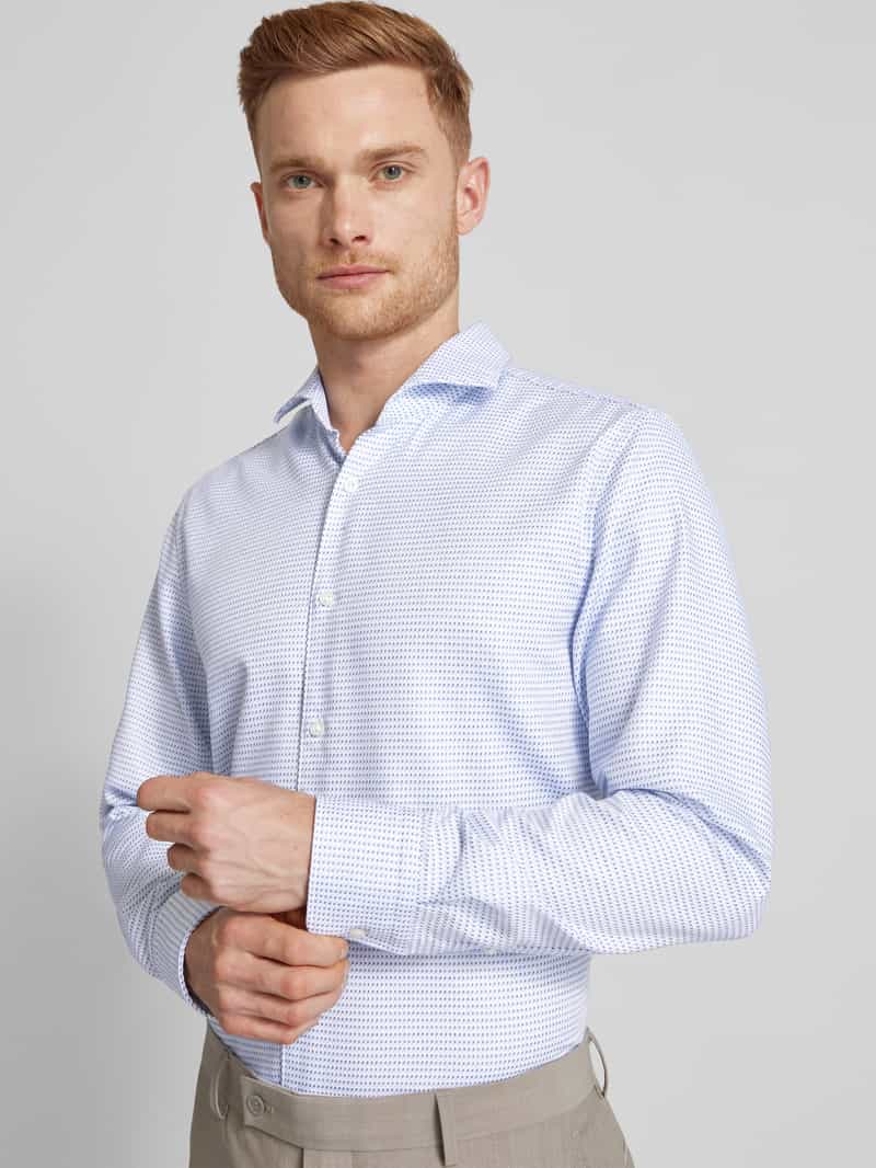 Boss Casual fit zakelijk overhemd met haaikraag