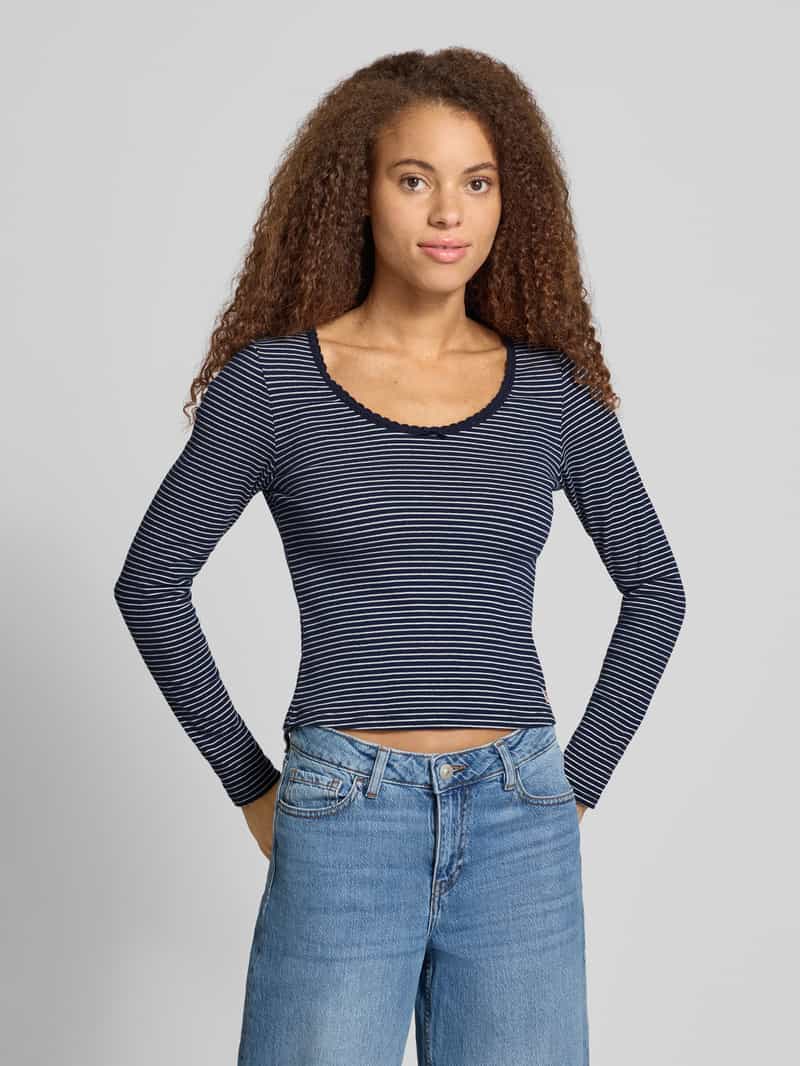 Levi's 300 Slim fit shirt met lange mouwen van katoenmix