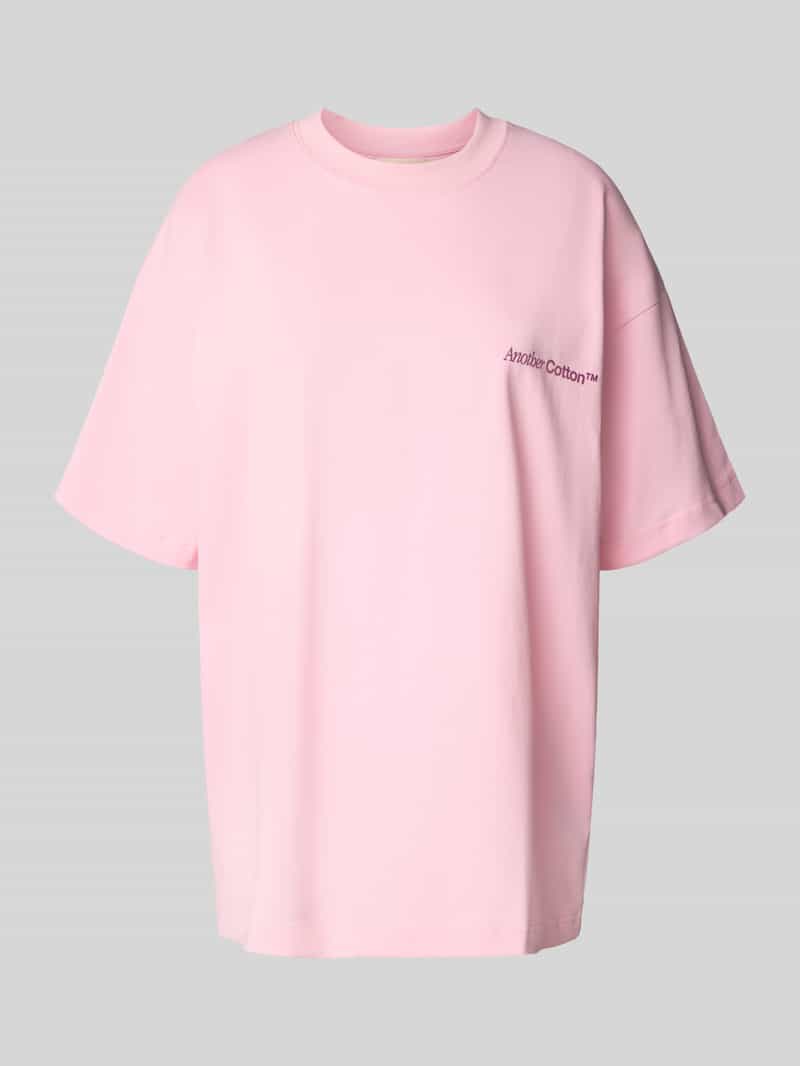 ANOTHER COTTON LAB Oversized T-shirt met labelprint