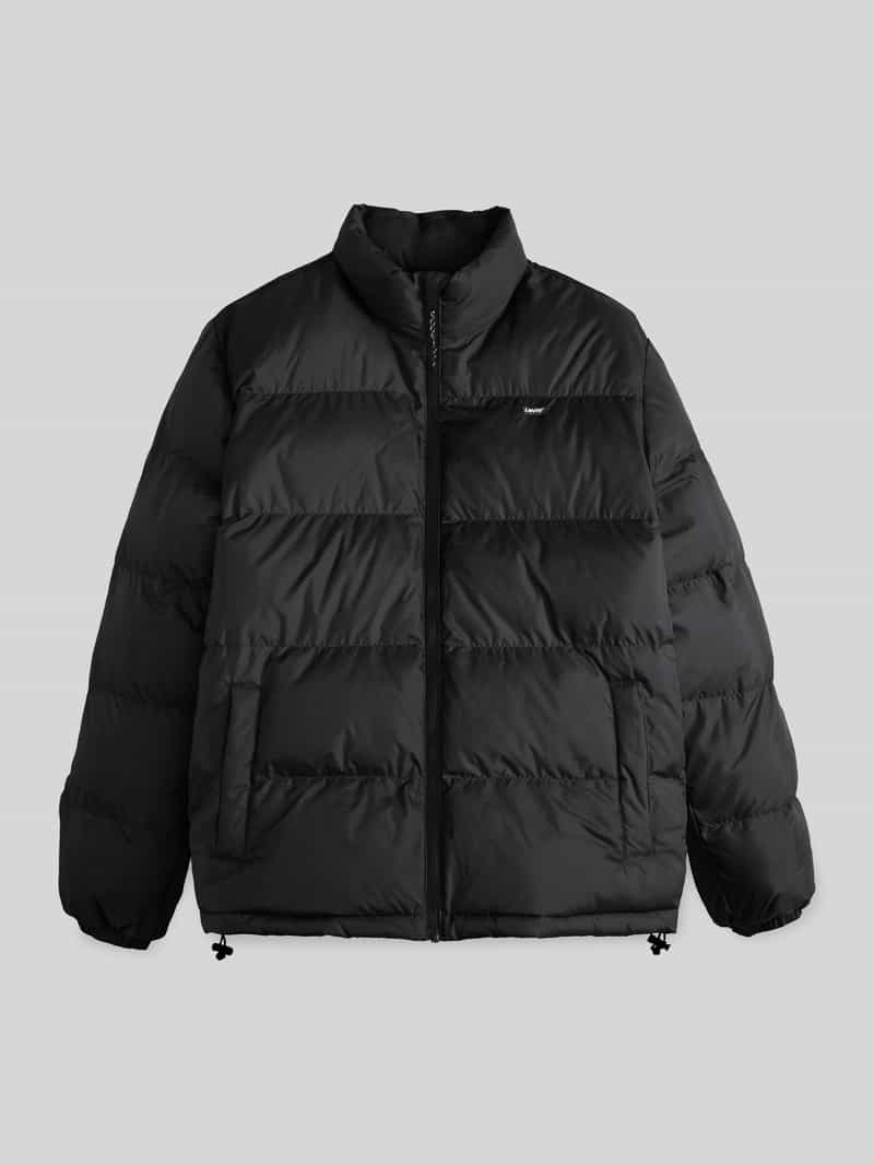 Levi's Gewatteerd jack met logodetail