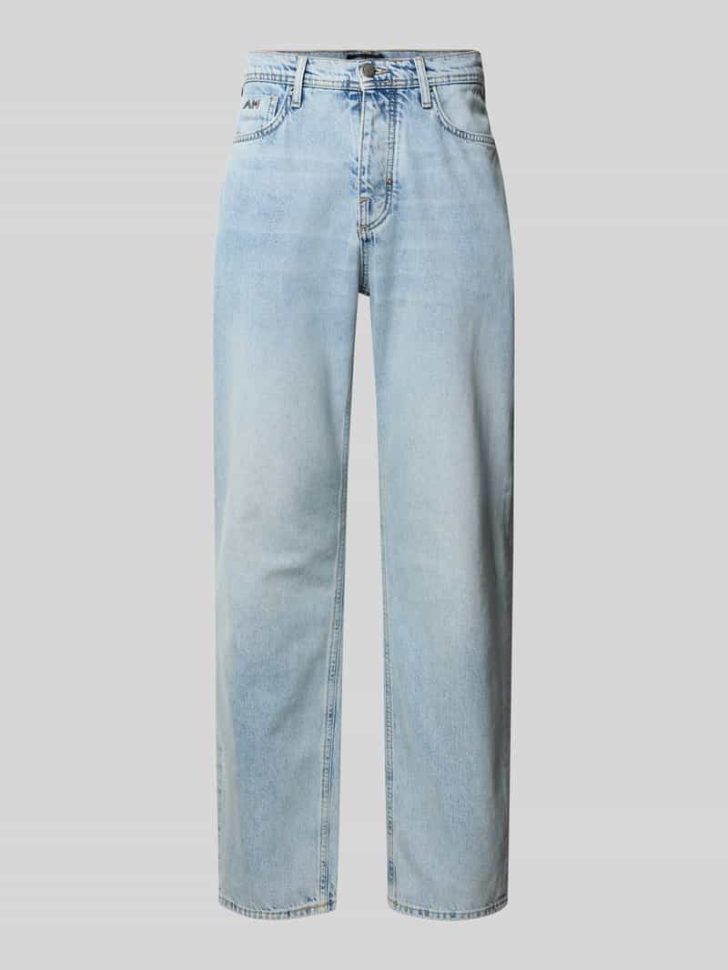 Antony Morato Straight fit jeans met logo-applicatie