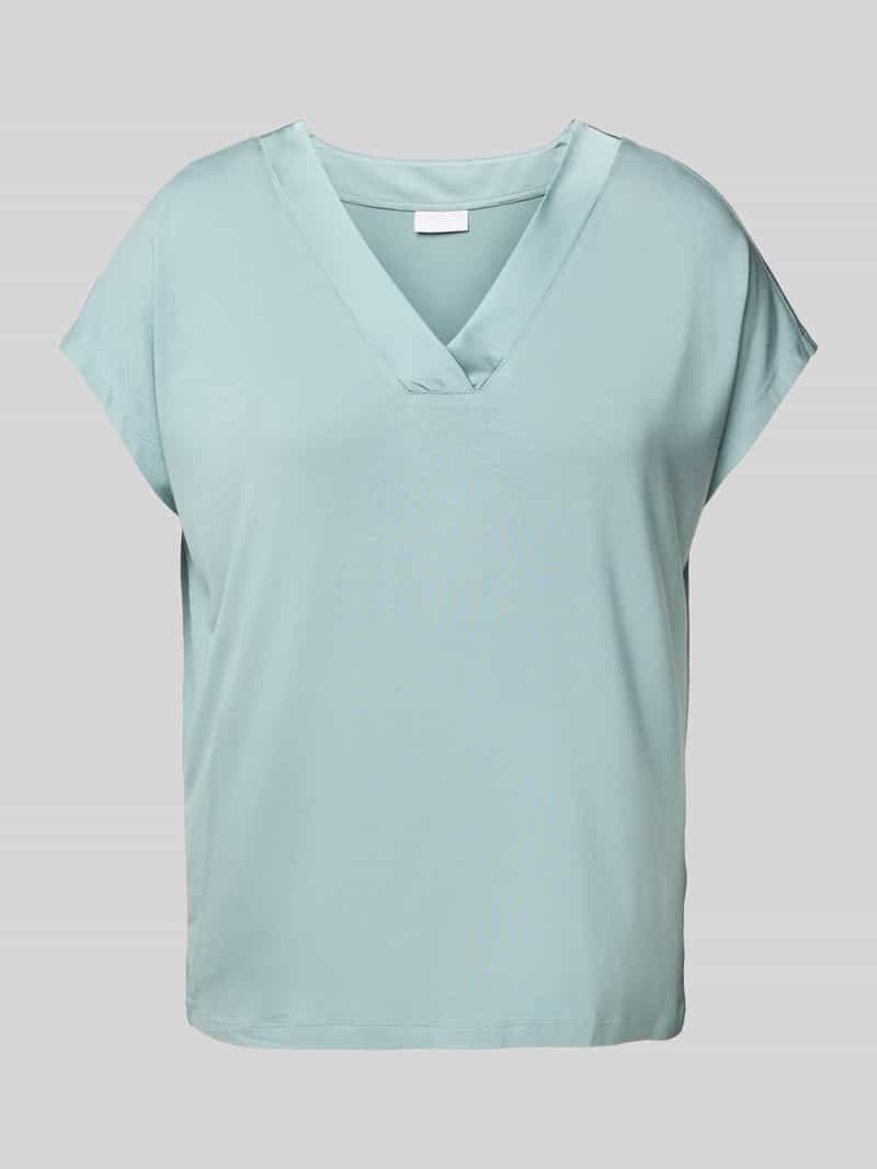 T-shirt met V-hals