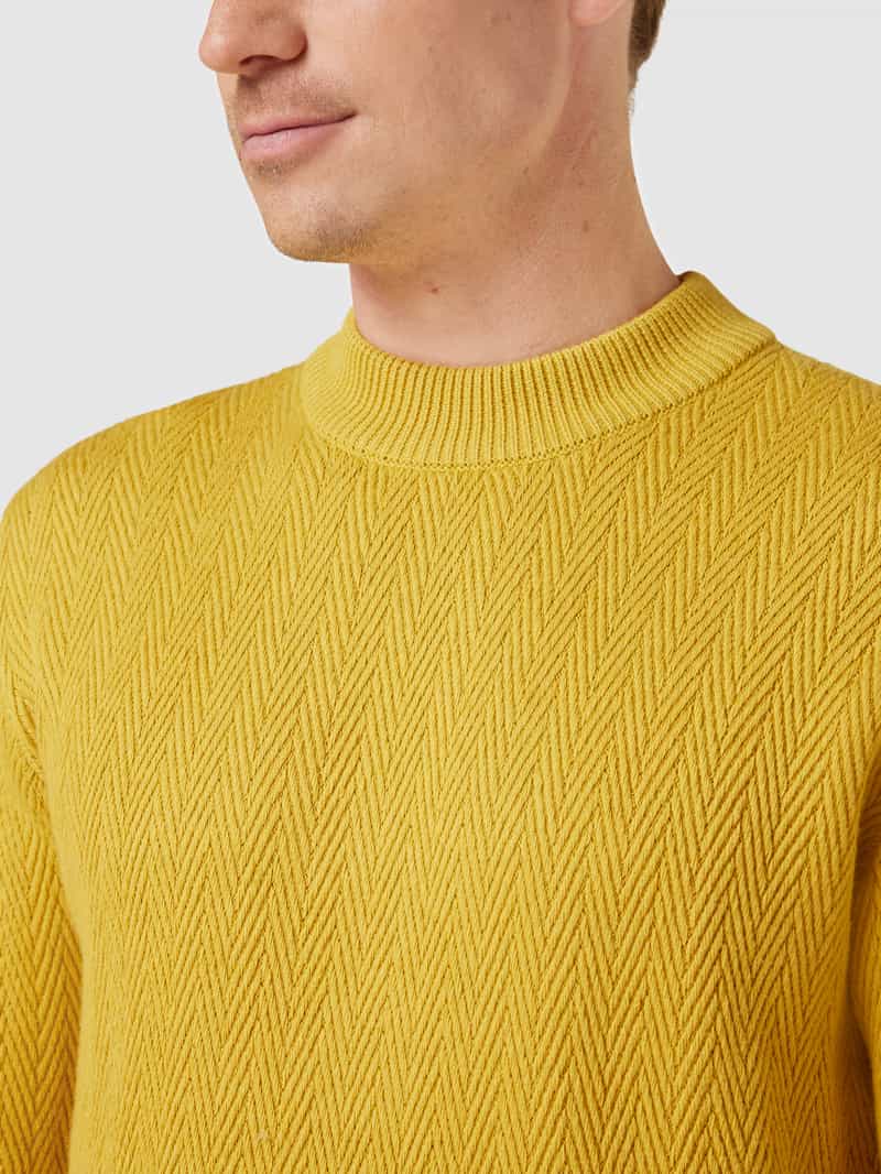 Esprit Gebreide pullover met structuurmotief