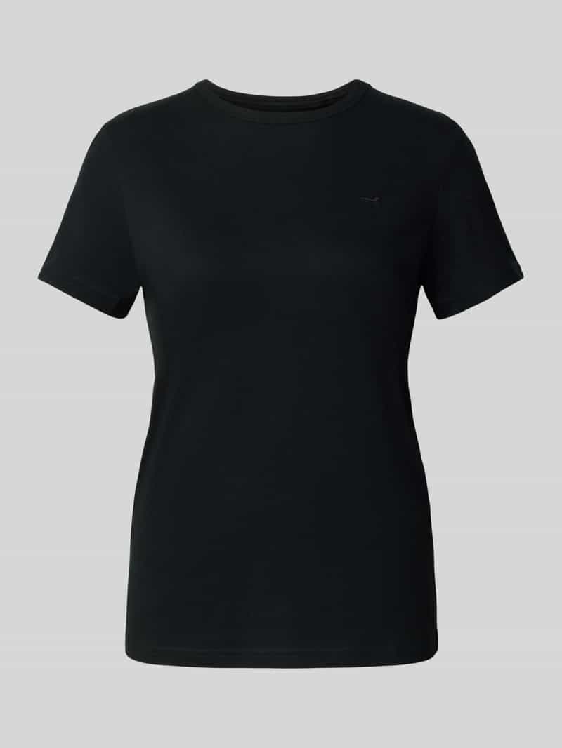 mustang T-shirt met ronde hals model 'Ada'