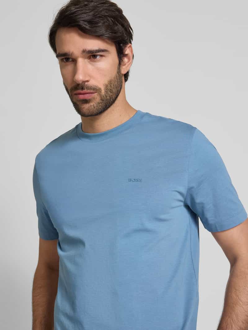 Boss T-shirt met labelprint model 'Thompson'