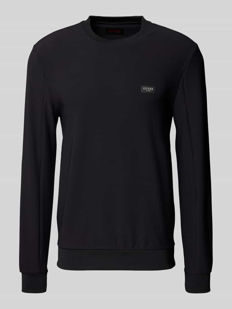 Guess Sweatshirt met labelbadge