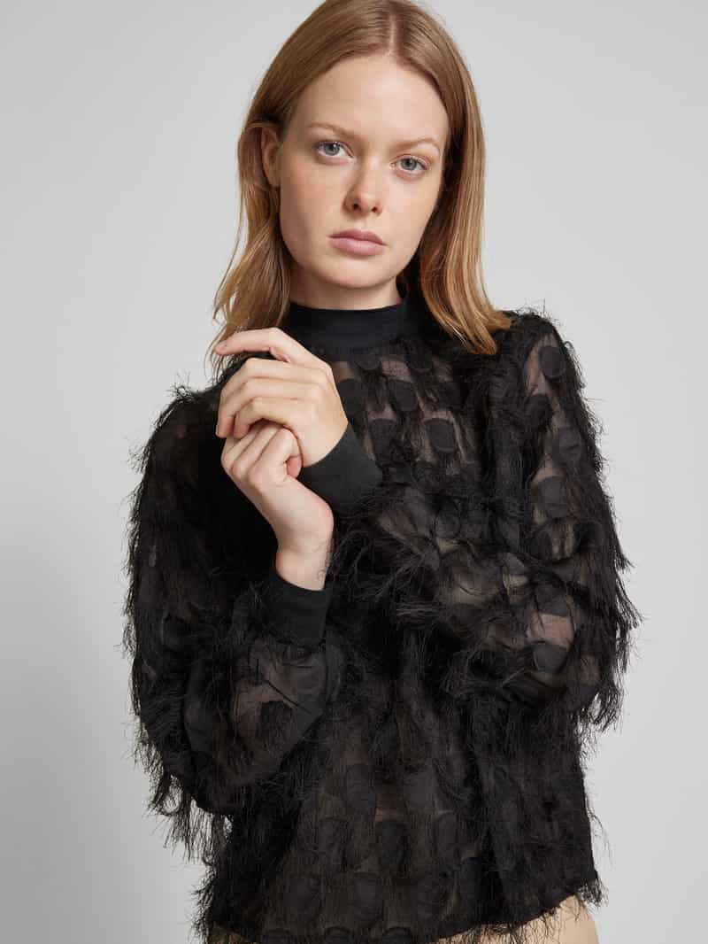 YAS Blouseshirt met franjes model 'DIO'