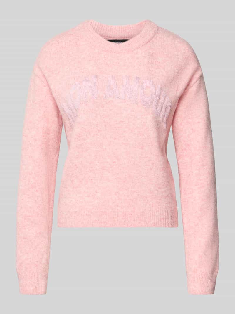Vero Moda Regular fit gebreide pullover met viscose model 'AMOREMIO'