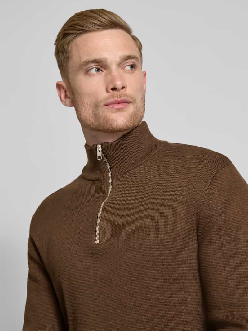 Jack & Jones Premium Schipperstrui met labeldetail model 'BLAMILANO'