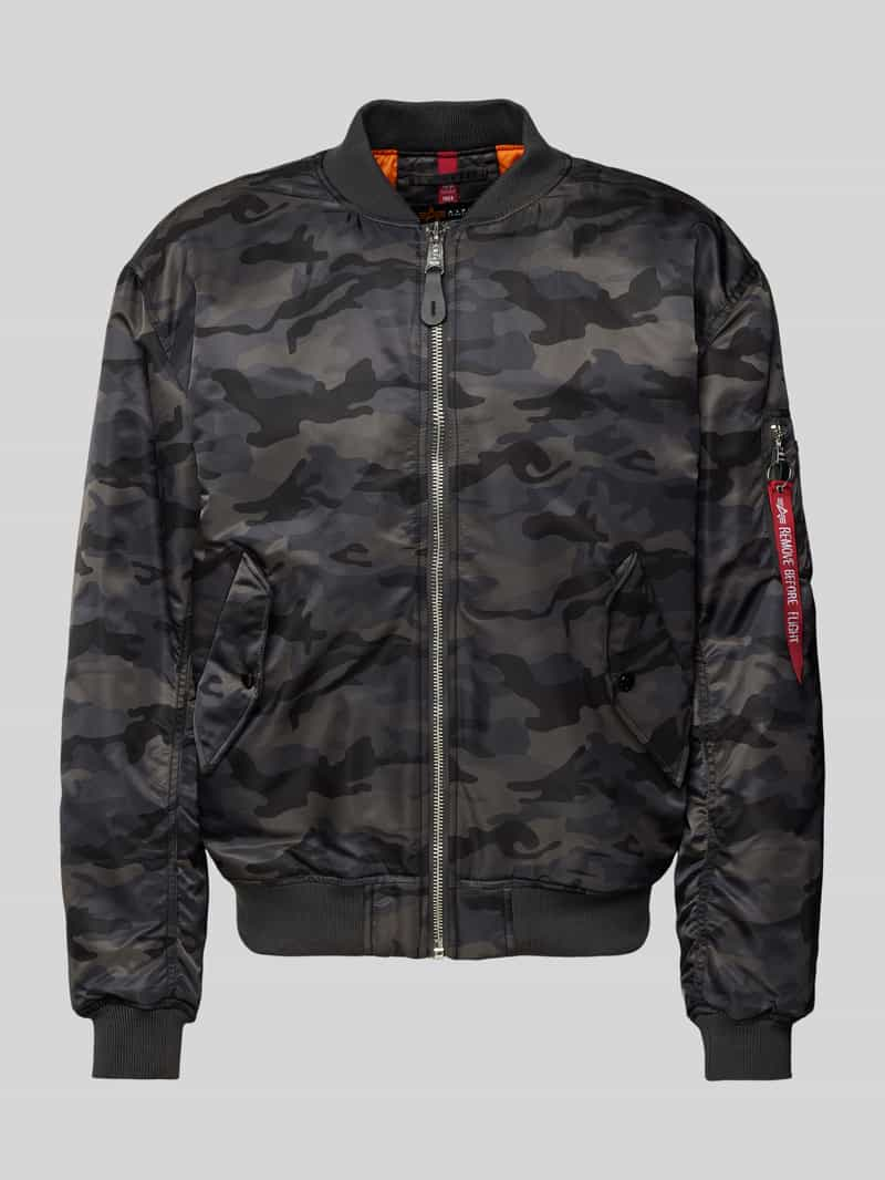 alpha industries Bomberjack met camouflagemotief