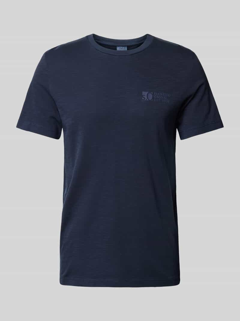 s.Oliver RED LABEL T-shirt met ronde hals