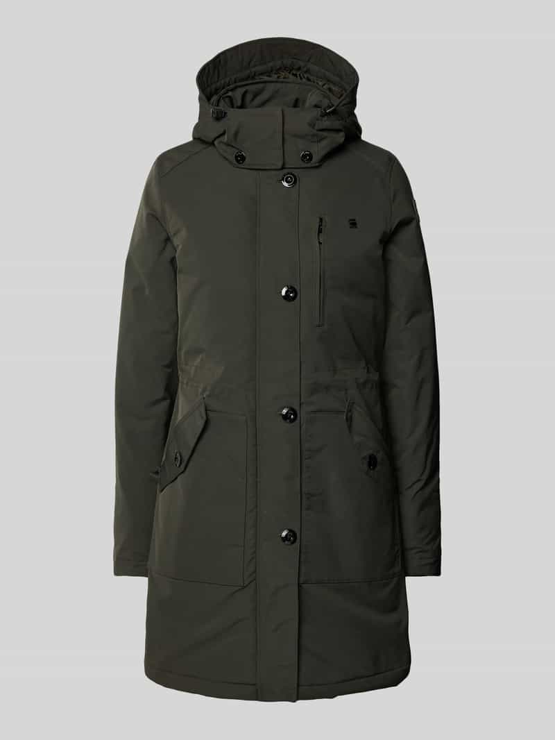 G-Star Raw Parka met knoopsluiting model 'Vodan'