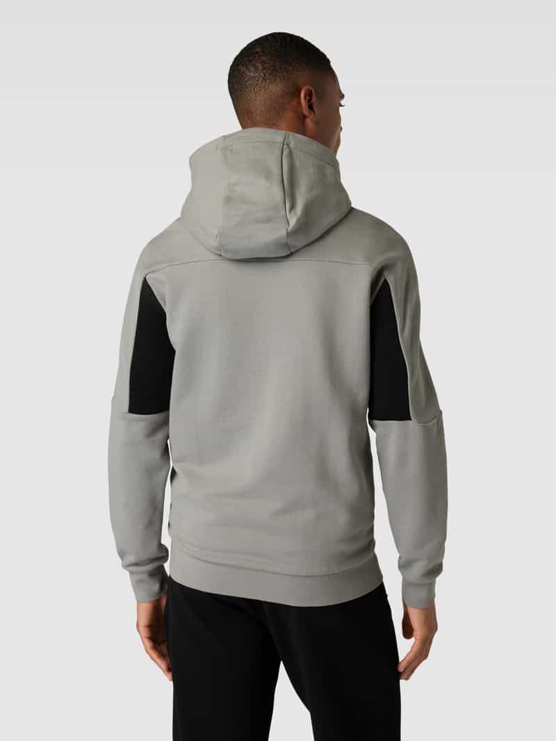 Sweatjack met labeldetail EA7 Emporio Armani