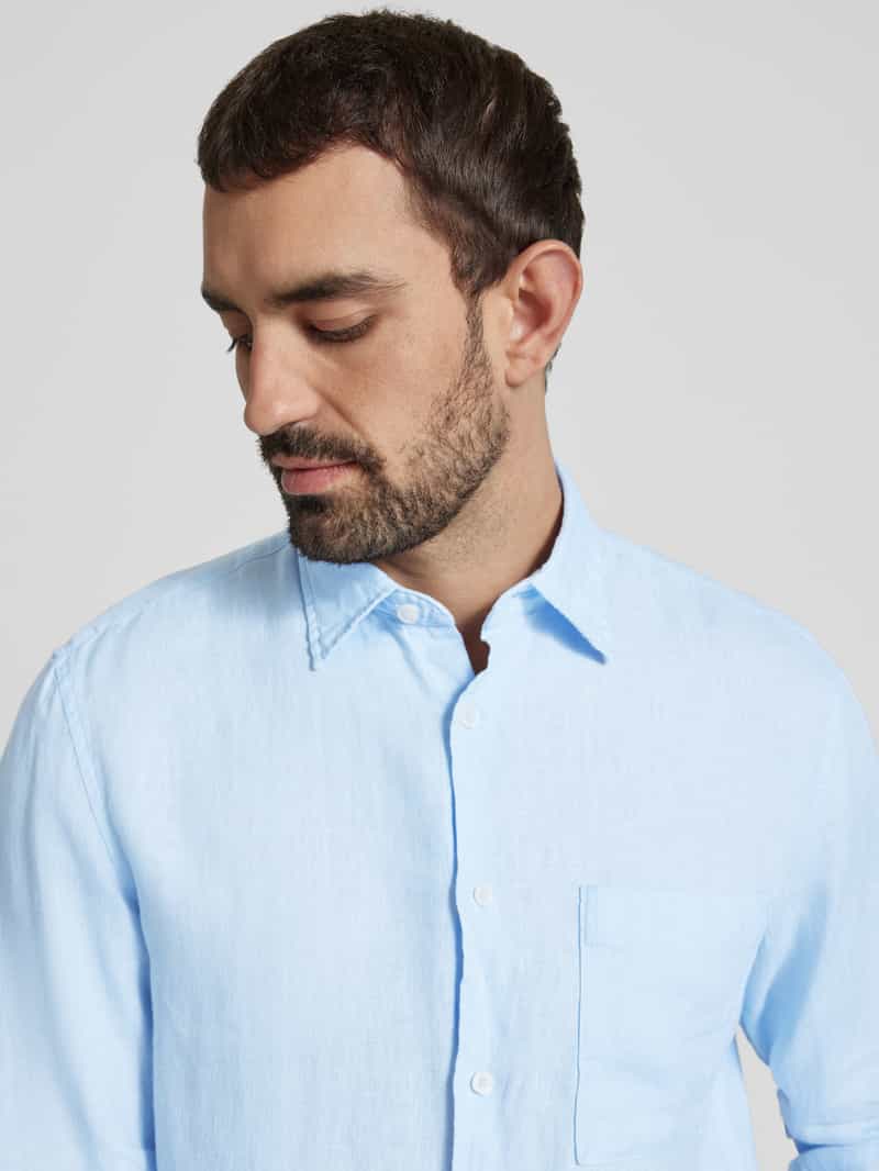 Marc O'Polo Regular fit vrijetijdsoverhemd van puur linnen