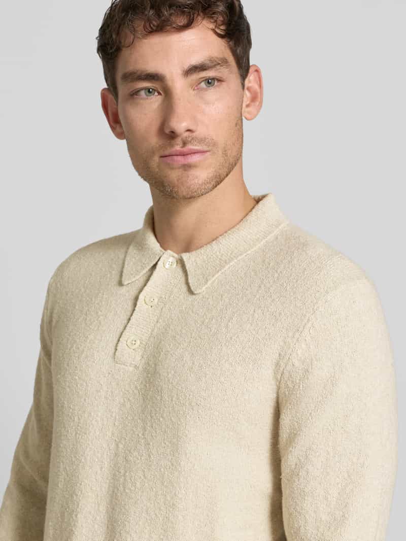 JACK & JONES Premium Gebreide pullover met polokraag model 'MAVERICK'