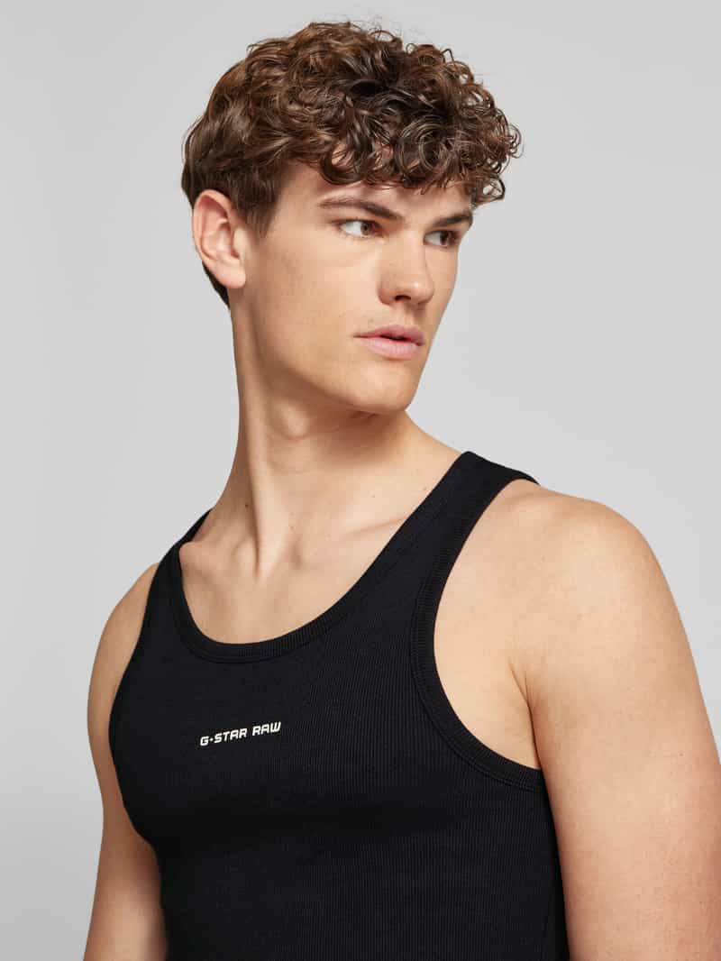 G-Star Raw Tanktop met labelprint
