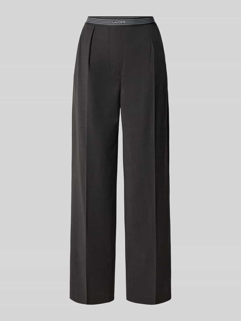 Lacoste Wijd vallende broek met wol