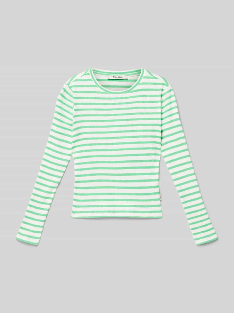 Garcia Longsleeve met ronde hals