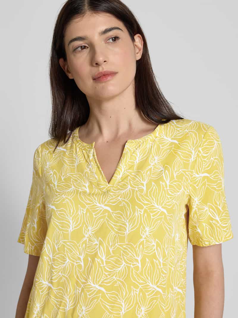 Christian Berg Woman Slim fit blouseshirt met tuniekkraag
