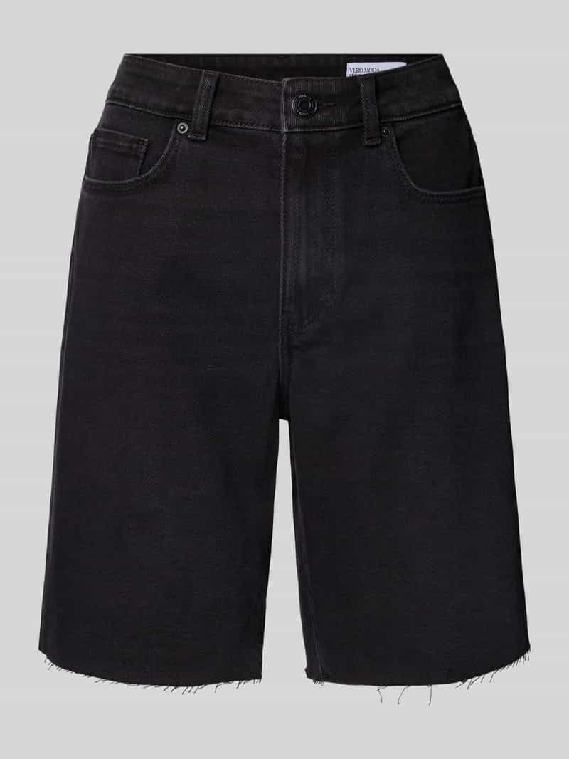 Vero Moda Regular fit korte jeans van katoenmix model 'CLEO'