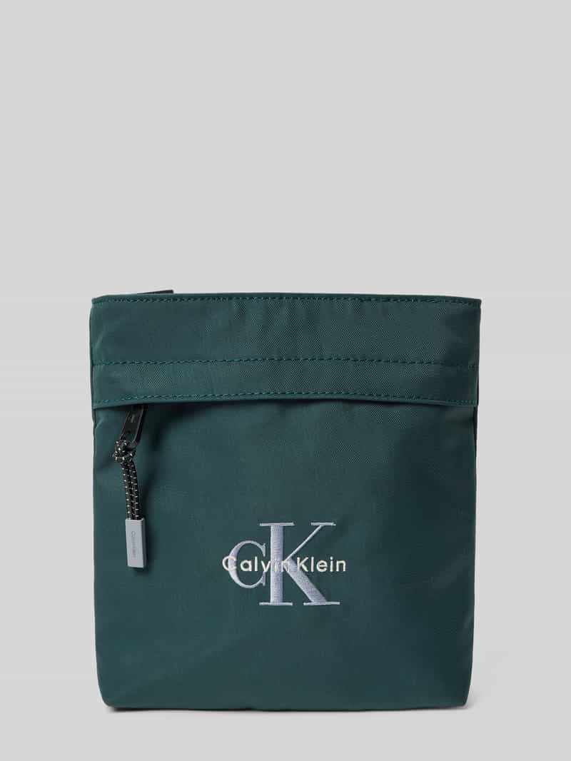 Crossbody Tas met Labelstitching