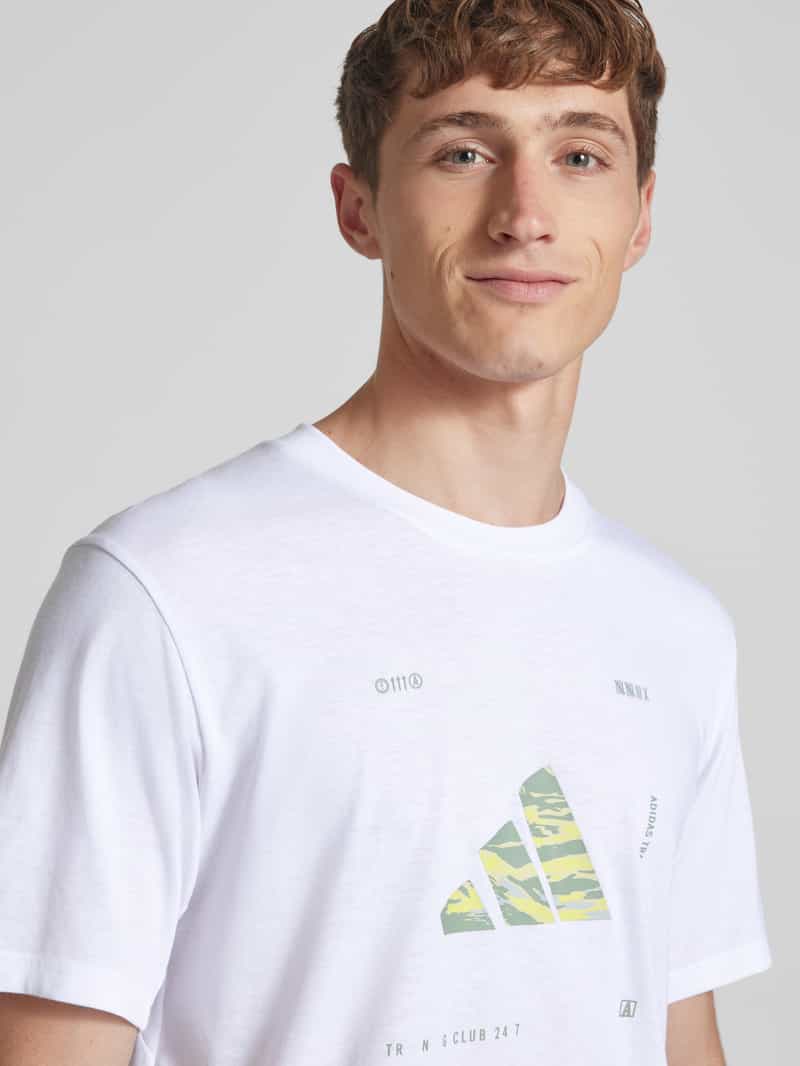 Adidas Training T-shirt met labelprint