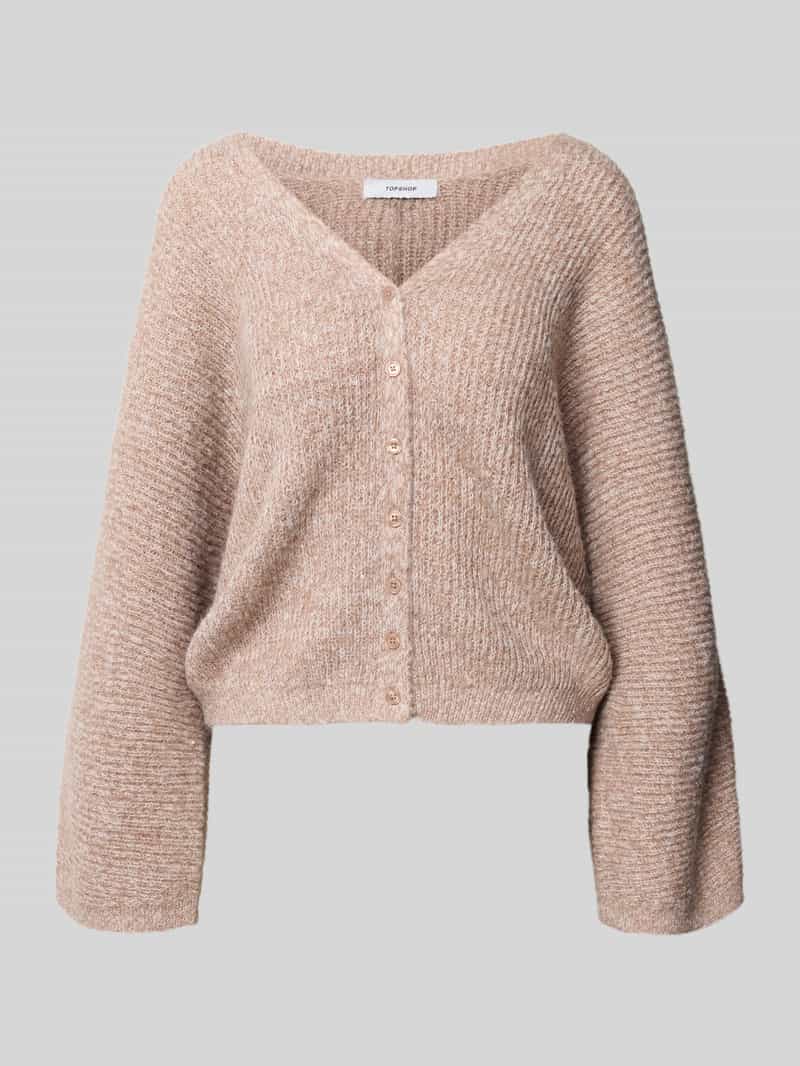 Topshop Gebreid jack met v-hals model 'RENE'
