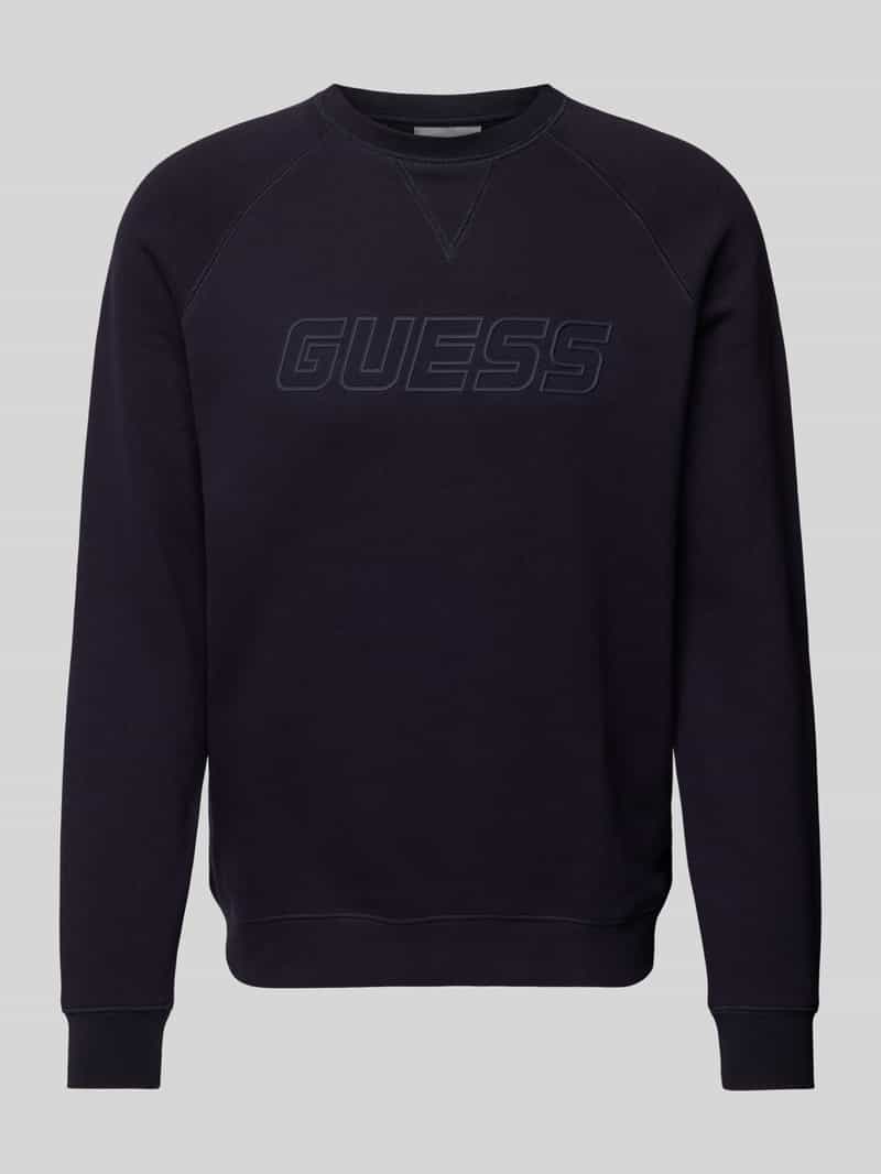Guess Activewear Sweatshirt met labelprint model 'NEW ALDWIN'