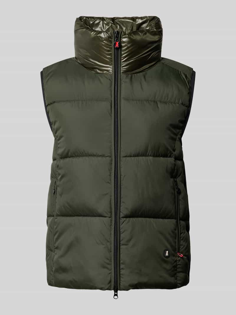 Gewatteerd bodywarmer met opstaande kraag model 'NEW CISME'