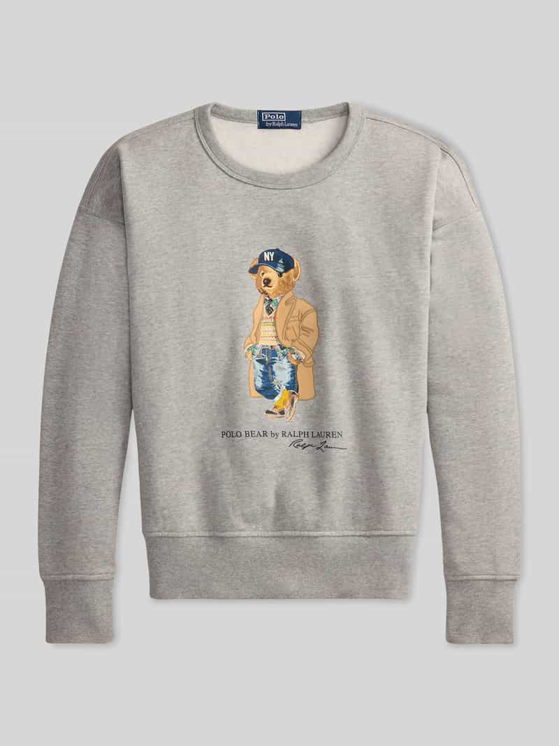 Polo Ralph Lauren Sweatshirt met iconisch beermotief