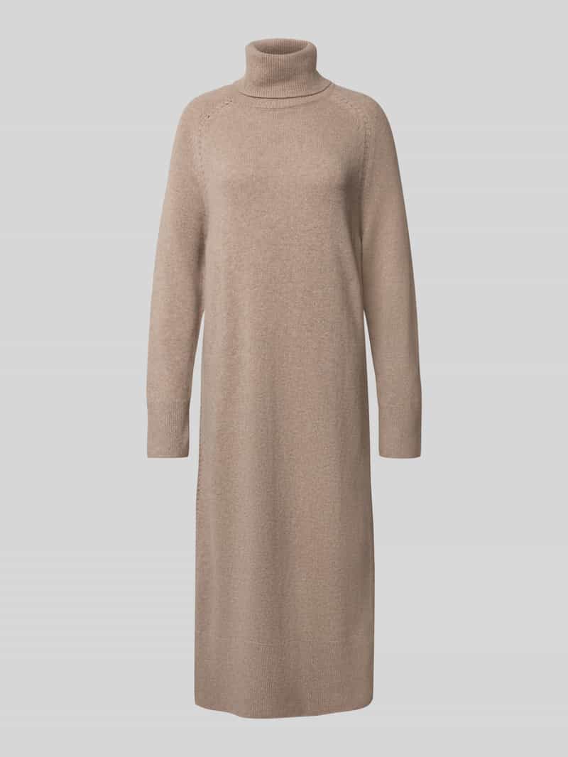 Gant Gebreid jurk met kasjmier en col