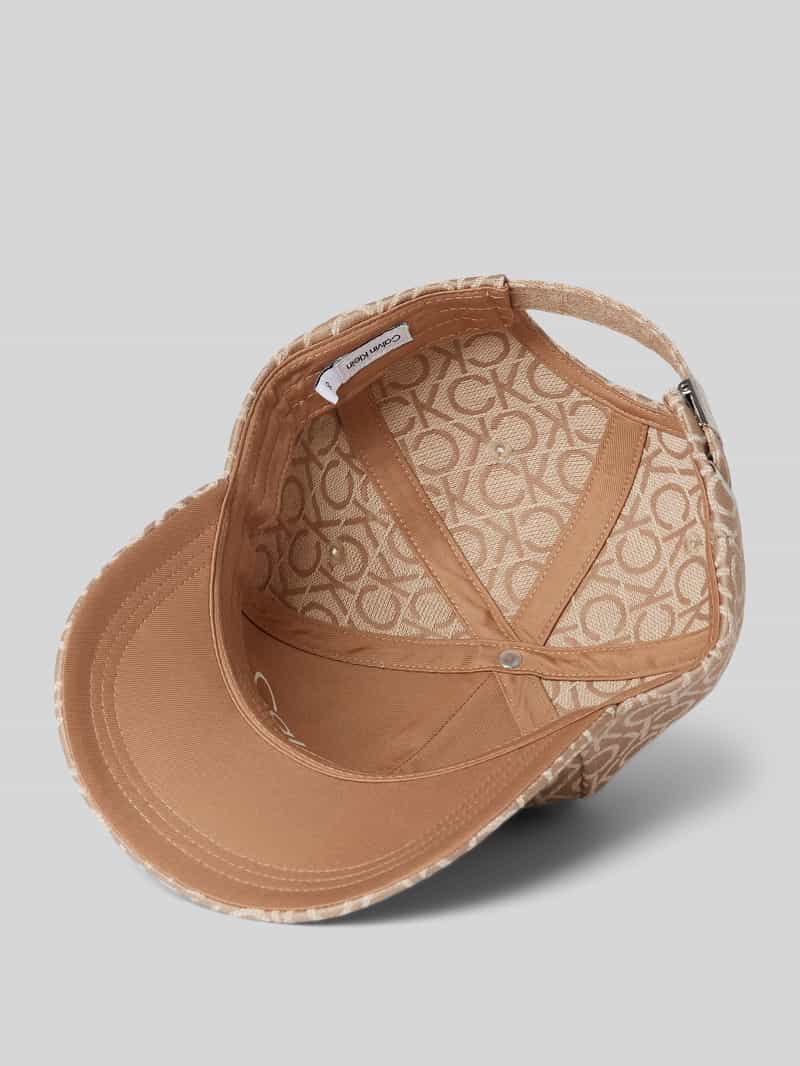 CK Calvin Klein Baseballpet met labeldetails model 'JACQUARD