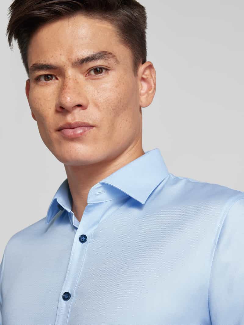 OLYMP No. Six Super slim fit zakelijk overhemd van ademende comfort stretch