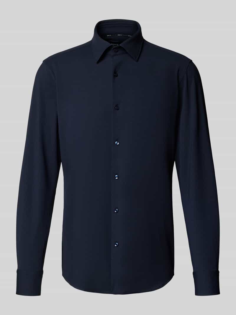 Boss Slim fit zakelijk overhemd van performance stretch model 'HANK'