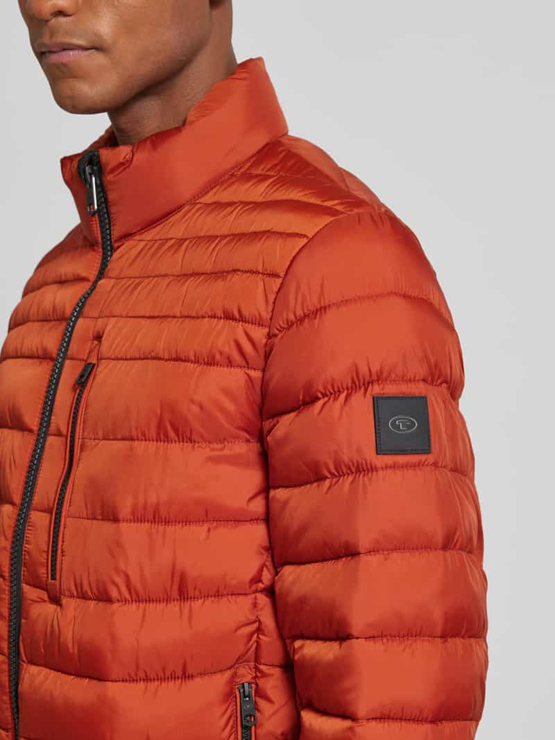 Tom Tailor Regular fit gewatteerd jack met waterafstotende functie