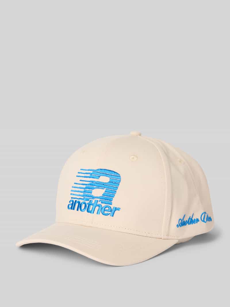 ANOTHER COTTON LAB Baseballpet met labelstitching