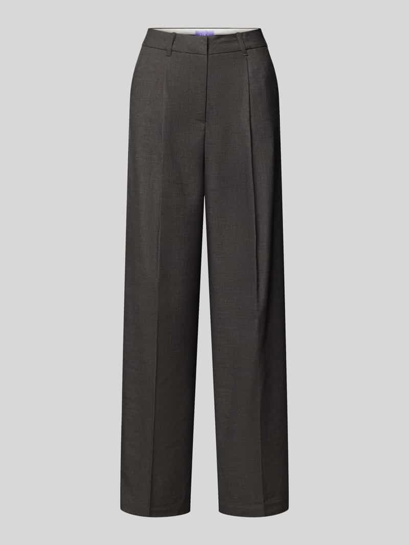 JJXX Wide fit stoffen broek met viscose model 'Ellis'