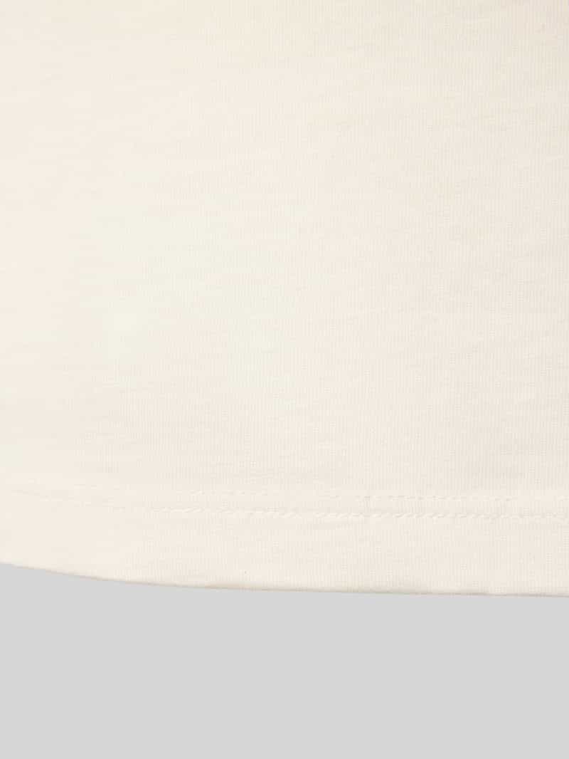 Christian Berg Woman Pyjamabovendeel met ronde hals en kapmouwen