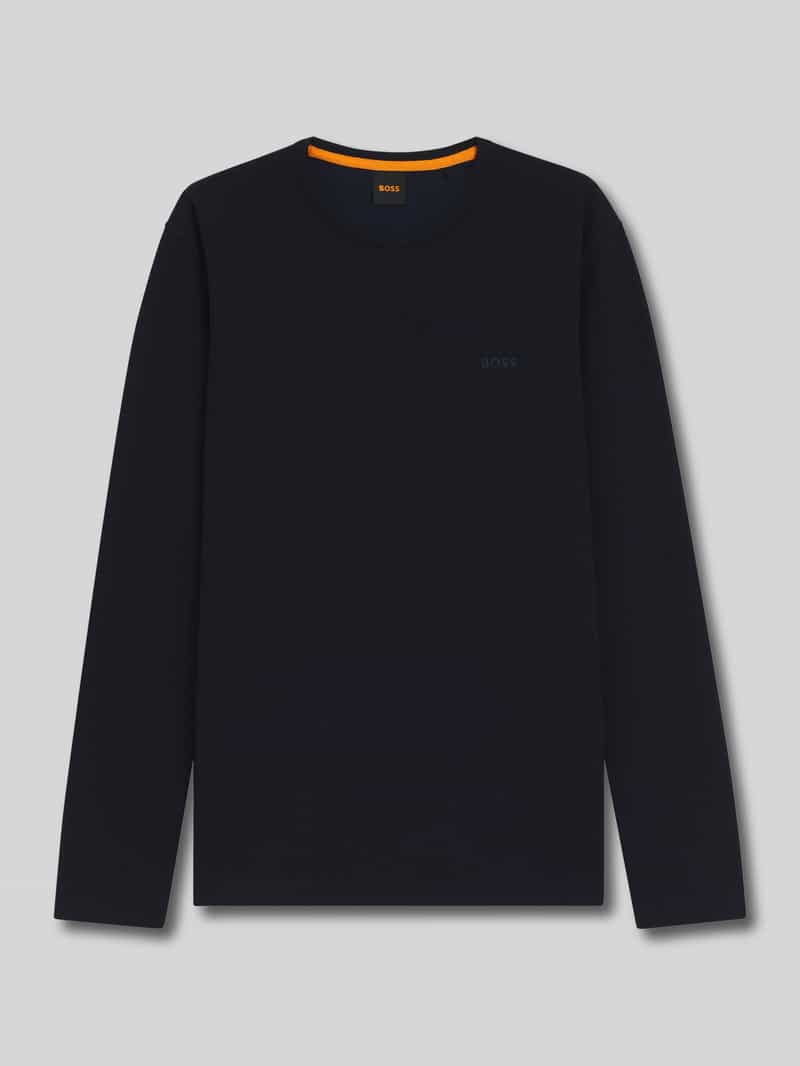 Boss Orange Regular fit shirt met lange mouwen en wafelstructuur model 'TEMPESTO'