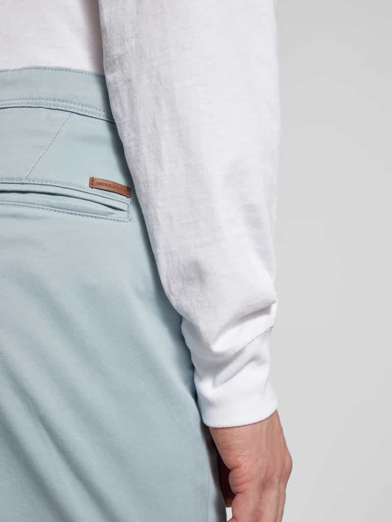 jack & jones Slim fit chino met ceintuurlussen model 'MARCO BOWIE'