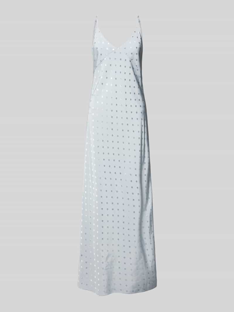 Maxi-jurk met V-hals