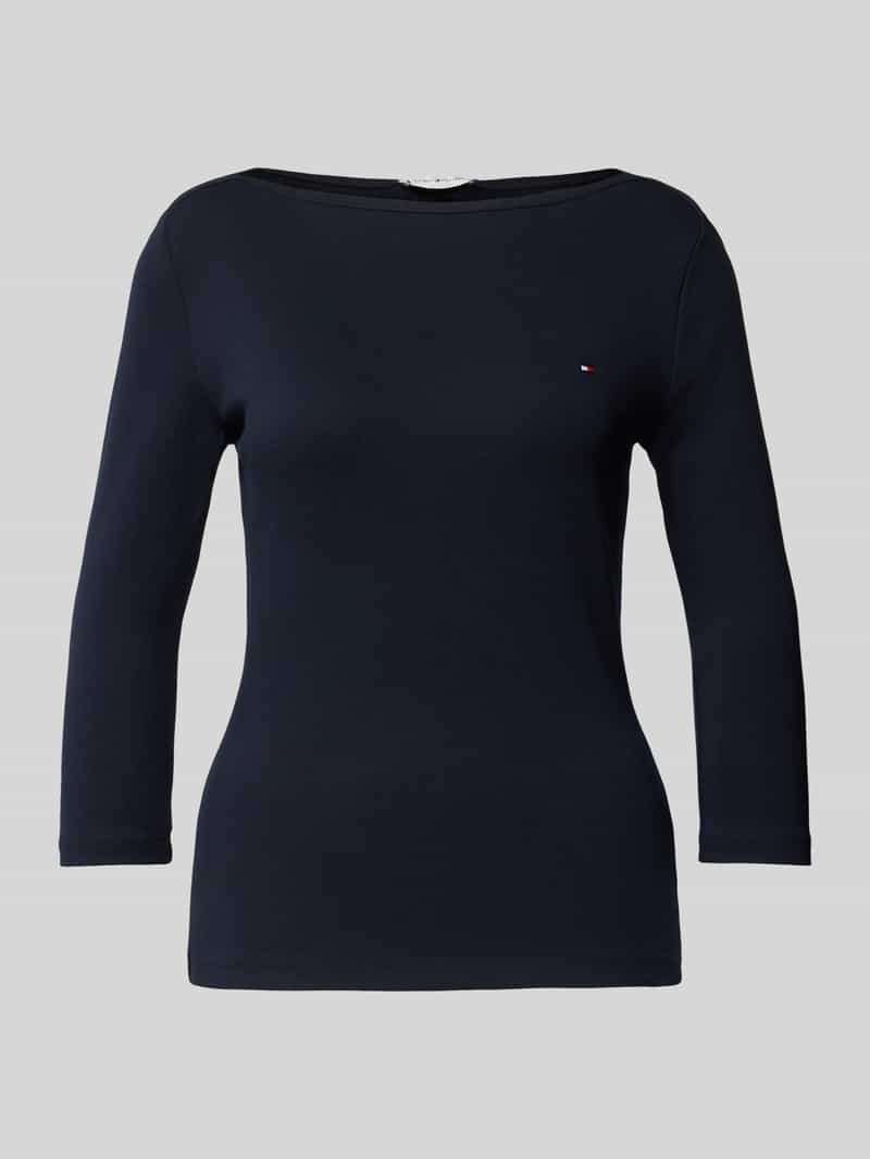 Tommy Hilfiger Shirt met lange mouwen en boothals model 'NEW CODY'