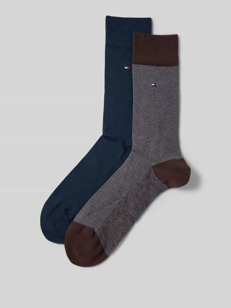 Tommy Hilfiger Kousen van katoenmix per 2 paar
